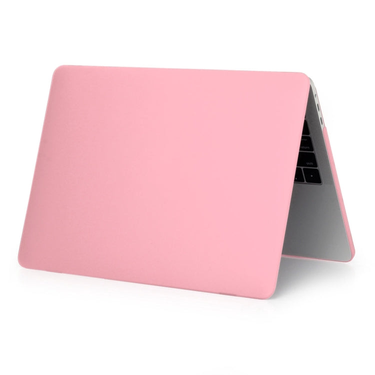 ENKAY Hat-Prince 2 in 1 Frosted Hard Shell Plastic Protective Case + Europe Version Ultra-thin TPU Keyboard Protector Cover for 2016 MacBook Pro 13.3 Inch with Touch Bar (A1706) (Pink) - MacBook Pro Cases by ENKAY | Online Shopping UK | buy2fix