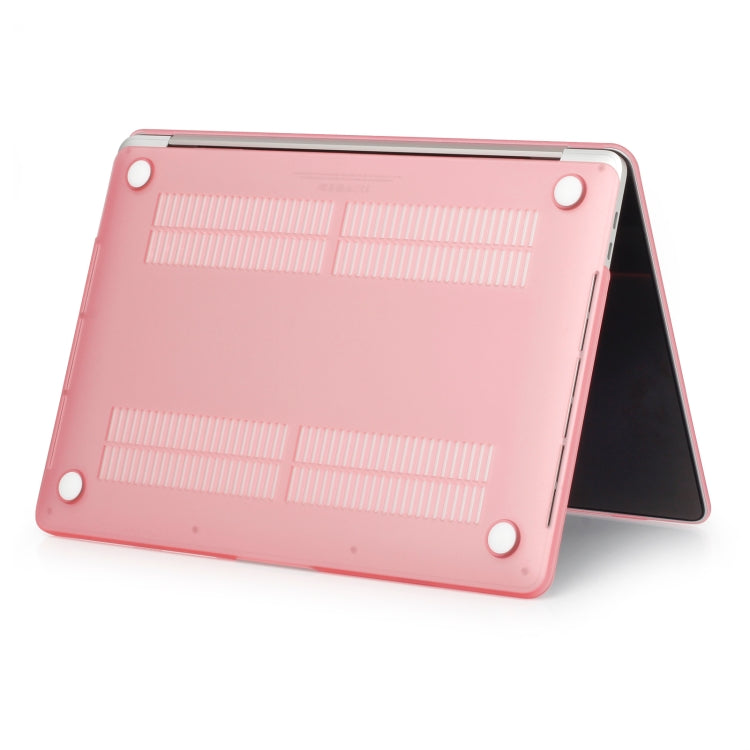 Laptop Frosted Style PC Protective Case for MacBook Pro 13.3 inch A1989 (2018) / A2159 / A2251 / A2289 / A2338(Pink) - MacBook Pro Cases by buy2fix | Online Shopping UK | buy2fix