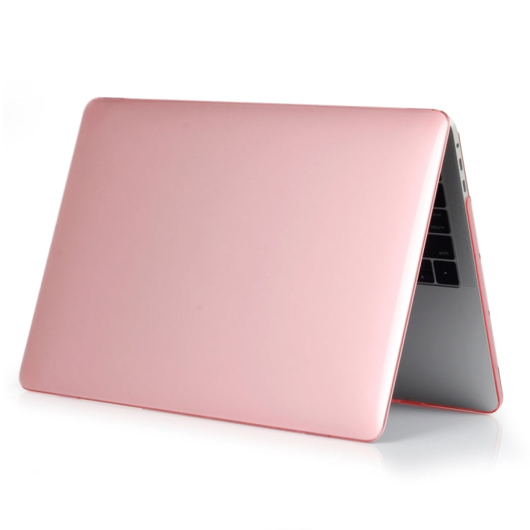 Laptop Crystal Style PC Protective Case for MacBook Pro 13.3 inch A1989 (2018) / A2159 / A2251 / A2289 / A2338(Pink) - MacBook Pro Cases by buy2fix | Online Shopping UK | buy2fix