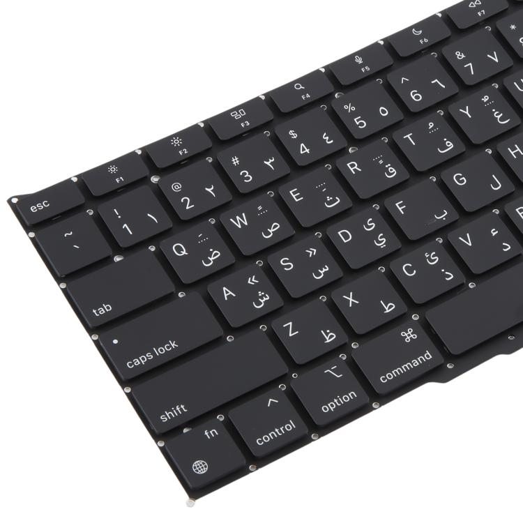 For MacBook Air 13.3 inch M1 A2337 2020 Small Carriage Return Arabic Version Keyboard - Replacement Keyboards by buy2fix | Online Shopping UK | buy2fix