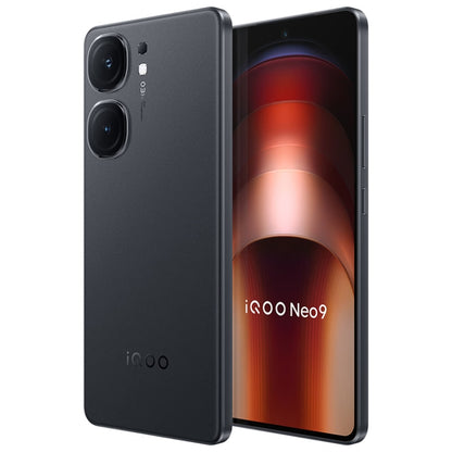 vivo iQOO Neo9, Dual Back Cameras, 16GB+1TB, Face ID / Fingerprint Identification, 6.78 inch Android 14 OriginOS 4 Snapdragon 8 Gen 2 Octa Core, OTG, NFC, Network: 5G, Support Google Play (Black) - vivo by vivo | Online Shopping UK | buy2fix