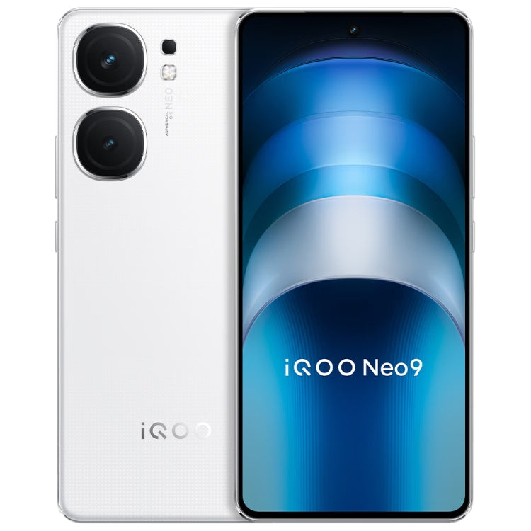 vivo iQOO Neo9, Dual Back Cameras, 16GB+256GB, Face ID / Fingerprint Identification, 6.78 inch Android 14 OriginOS 4 Snapdragon 8 Gen 2 Octa Core, OTG, NFC, Network: 5G, Support Google Play (White) - vivo by vivo | Online Shopping UK | buy2fix