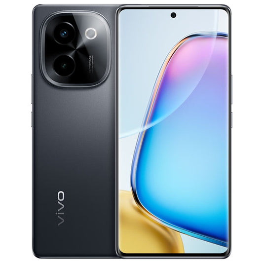 vivo Y200, Dual Back Cameras, 12GB+512GB, Face ID Screen Fingerprint Identification, 6.78 inch Android 14.0 OriginOS 4 Snapdragon 6 Gen 1 Octa Core 2.2GHz, OTG, Network: 5G, Support Google Play (Black) - vivo by vivo | Online Shopping UK | buy2fix