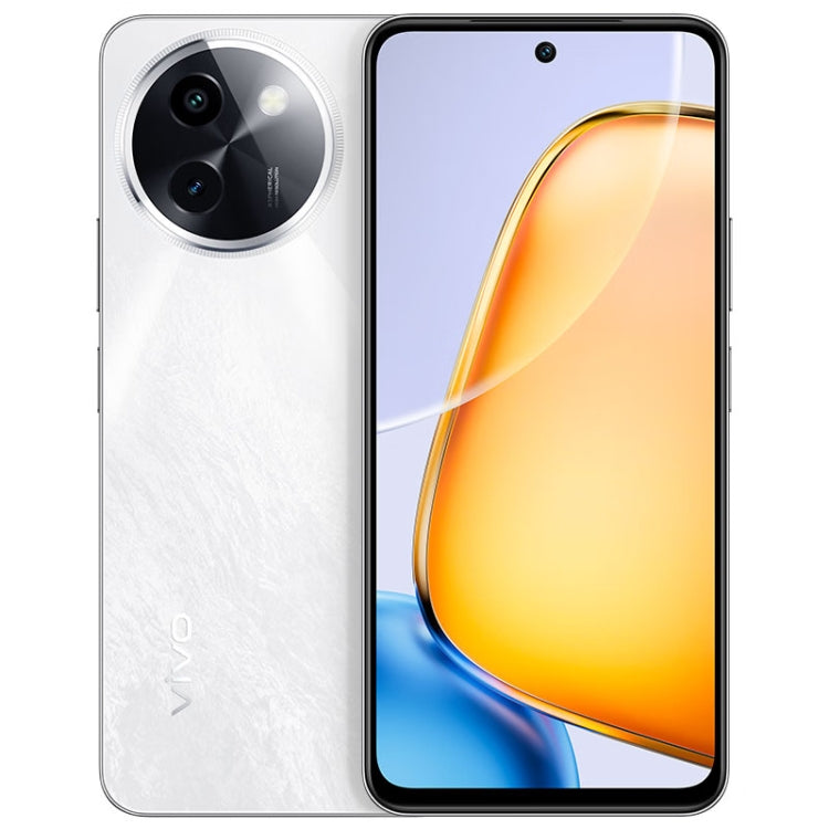 vivo Y200i, Dual Back Cameras, 12GB+256GB, Face ID Screen Fingerprint Identification, 6.72 inch Android 14.0 OriginOS 4 Snapdragon 4 Gen 2 Octa Core 2.2GHz, OTG, Network: 5G, Support Google Play (White) - vivo by vivo | Online Shopping UK | buy2fix