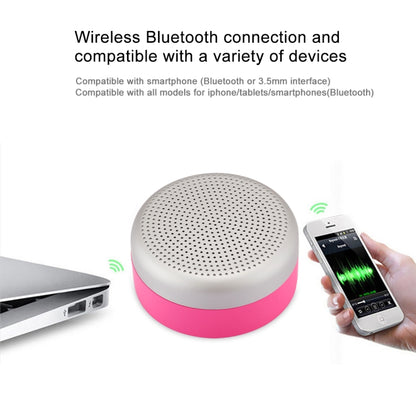 M227 Multifunctional Card Music Playback Bluetooth Speaker, Support Handfree Call & TF Card & AUX Audio Function(Magenta) - Desktop Speaker by buy2fix | Online Shopping UK | buy2fix