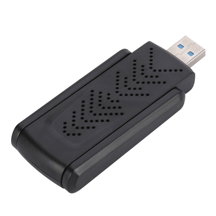 1516 Driverless Wireless Network Card Gigabit Dual Band 5G 150Mbps Computer USB Network Card (Black) - USB Network Adapter by buy2fix | Online Shopping UK | buy2fix