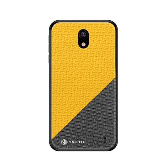 PINWUYO Honors Series Shockproof PC + TPU Protective Case for Nokia 1 Plus (Yellow) - Nokia Cases by PINWUYO | Online Shopping UK | buy2fix