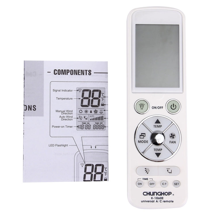 CHUNGHOP K-1060E Universal Air-Conditioner Remote Controller - Air-Conditioner by CHUNGHOP | Online Shopping UK | buy2fix