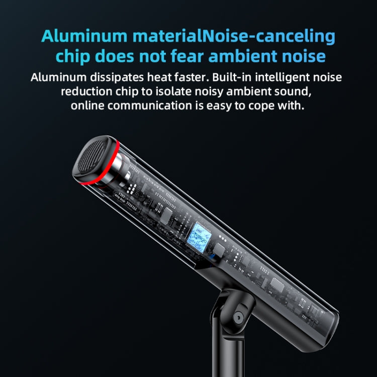 YESIDO KR18 360 Degree Omnidirectional Desktop Noise USB Canceling Microphone - Microphone by Yesido | Online Shopping UK | buy2fix