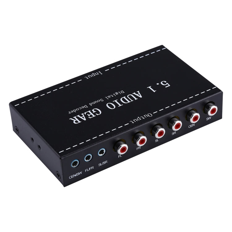 NK-A6L 5.1 Audio Gear Digital Sound Decoder, AU Plug - Audio Signal Switcher by buy2fix | Online Shopping UK | buy2fix