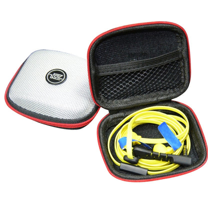 KZ Data Wire Charger Earphone Portable EVA Logo Receiving Case Arrange Package(Silver) - Other Case by KZ | Online Shopping UK | buy2fix