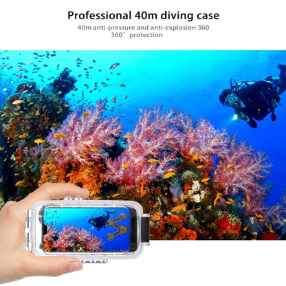 PULUZ PULUZ 40m/130ft Waterproof Diving Case for Huawei P20, Photo Video Taking Underwater Housing Cover(Transparent) - Huawei Cases by PULUZ | Online Shopping UK | buy2fix