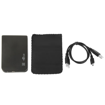 2.5 inch SATA HDD External Case, Size: 126mm x 75mm x 13mm (Black) - HDD Enclosure by buy2fix | Online Shopping UK | buy2fix