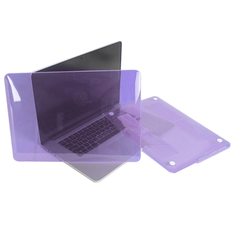 Hard Crystal Protective Case for Macbook Pro Retina 15.4 inch(Purple) - MacBook Pro Cases by buy2fix | Online Shopping UK | buy2fix