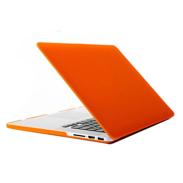 Laptop Frosted Hard Plastic Protection Case for Macbook Pro Retina 13.3 inch(Orange) - MacBook Pro Cases by buy2fix | Online Shopping UK | buy2fix