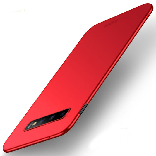 MOFI Frosted PC Ultra-thin Full Coverage Case for Galaxy S10(Red) - Galaxy Phone Cases by MOFI | Online Shopping UK | buy2fix