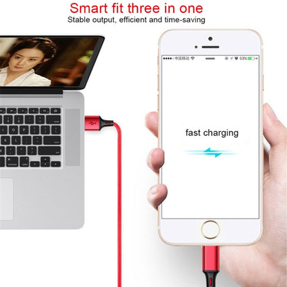 For iPhone / Apple Watch 2 In 1 8 Pin + Magnetic Charging Base Multi-function Charging Cable, Length: 1m(Black) - Multifunction Cable by buy2fix | Online Shopping UK | buy2fix