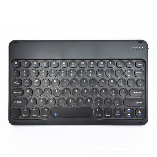 X3 10 inch Universal Tablet Round Keycap Wireless Bluetooth Keyboard (Black) - Universal Keyboard by buy2fix | Online Shopping UK | buy2fix