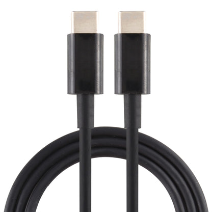 PD 5A USB-C / Type-C Male to USB-C / Type-C Male Fast Charging Cable, Cable Length: 1m (Black) - USB-C & Type-C Cable by buy2fix | Online Shopping UK | buy2fix