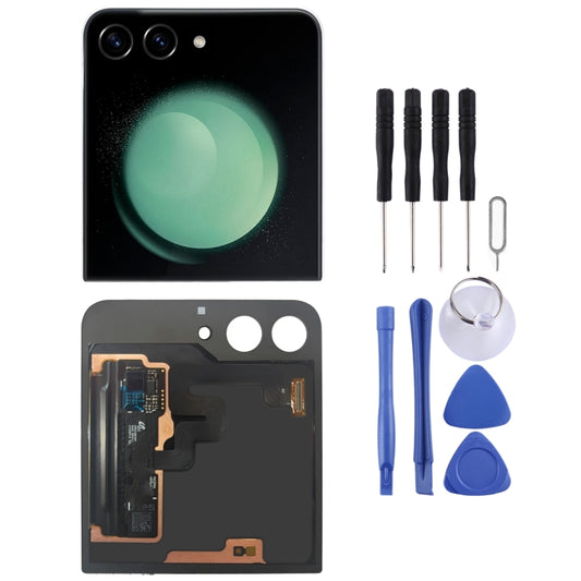 For Samsung Galaxy Z Flip5 Original LCD Secondary Screen with Digitizer Full Assembly - Galaxy Z Series Parts by buy2fix | Online Shopping UK | buy2fix