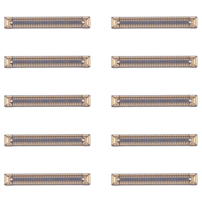 For Samsung Galaxy A22 SM-A225F 10pcs Motherboard LCD Display FPC Connector - Galaxy A Series Parts by buy2fix | Online Shopping UK | buy2fix