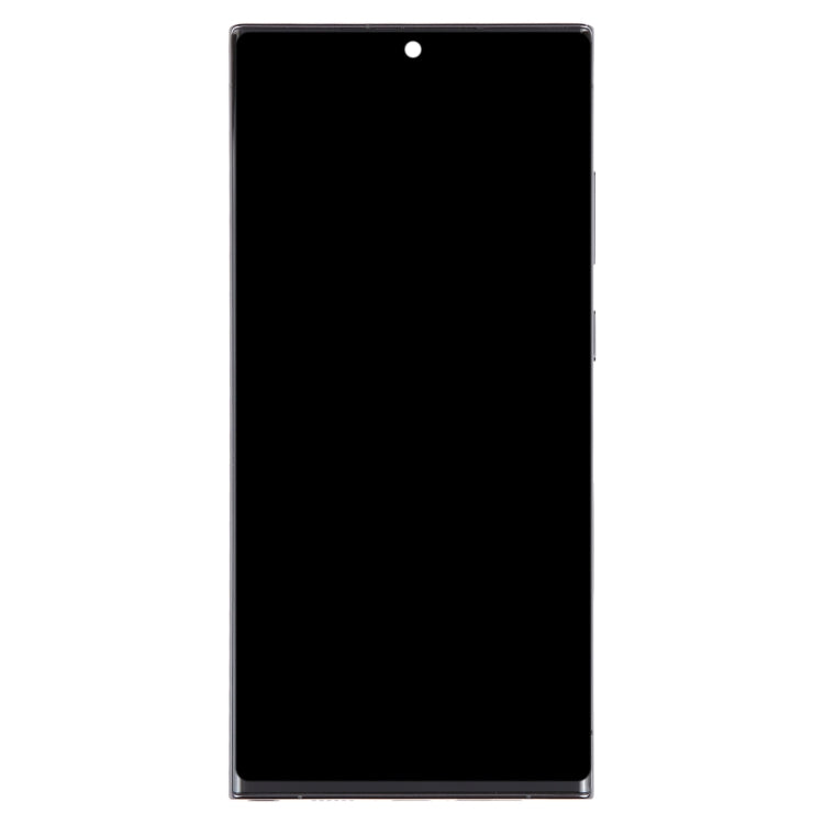 For Samsung Galaxy S23 Ultra 5G SM-S918U US Edition 6.78 inch OLED LCD Screen Digitizer Full Assembly with Frame (Black) - Galaxy S Series Parts by buy2fix | Online Shopping UK | buy2fix