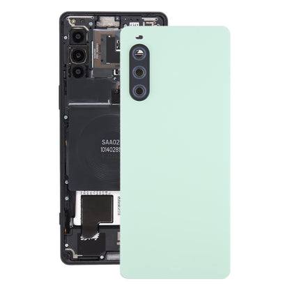 For Sony Xperia 10 V Original Battery Back Cover with Camera Lens Cover(Green) - Back Cover by buy2fix | Online Shopping UK | buy2fix