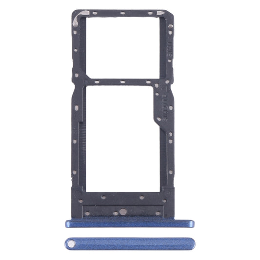 For TCL 205 Original SIM + SIM/Micro SD Card Tray (Blue) - For TCL by buy2fix | Online Shopping UK | buy2fix