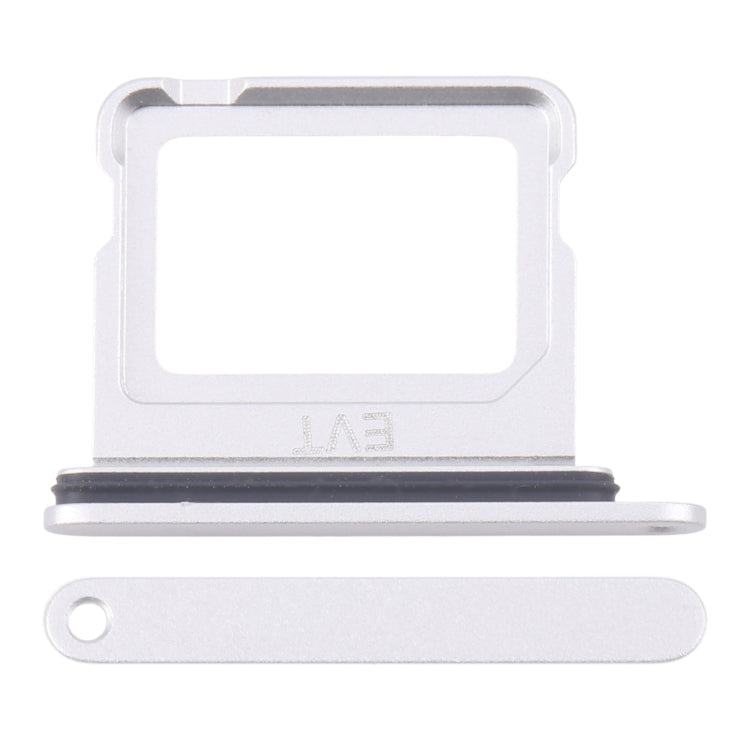 For iPhone 16 SIM + SIM Card Tray (Silver) -  by buy2fix | Online Shopping UK | buy2fix