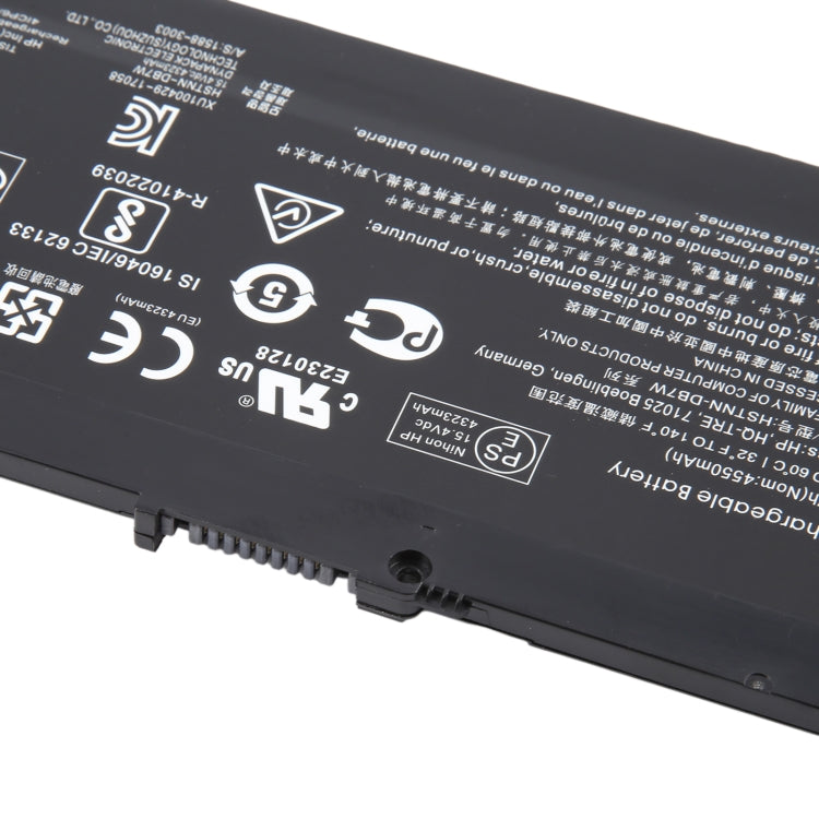 15.4V 70.07Wh 4550mAh Li-ion Battery For HP Omen 15-ce000 15-ce000ng 15-cb0xx 15-CE015DX CB000NG HSTNN-DB7W 917724-855 917678-171 SR04XL - Others by buy2fix | Online Shopping UK | buy2fix