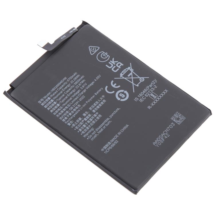 For Honor X50 / X9B HB526694EHW 5700mAh Li-Polymer Battery Replacement - For Huawei by buy2fix | Online Shopping UK | buy2fix