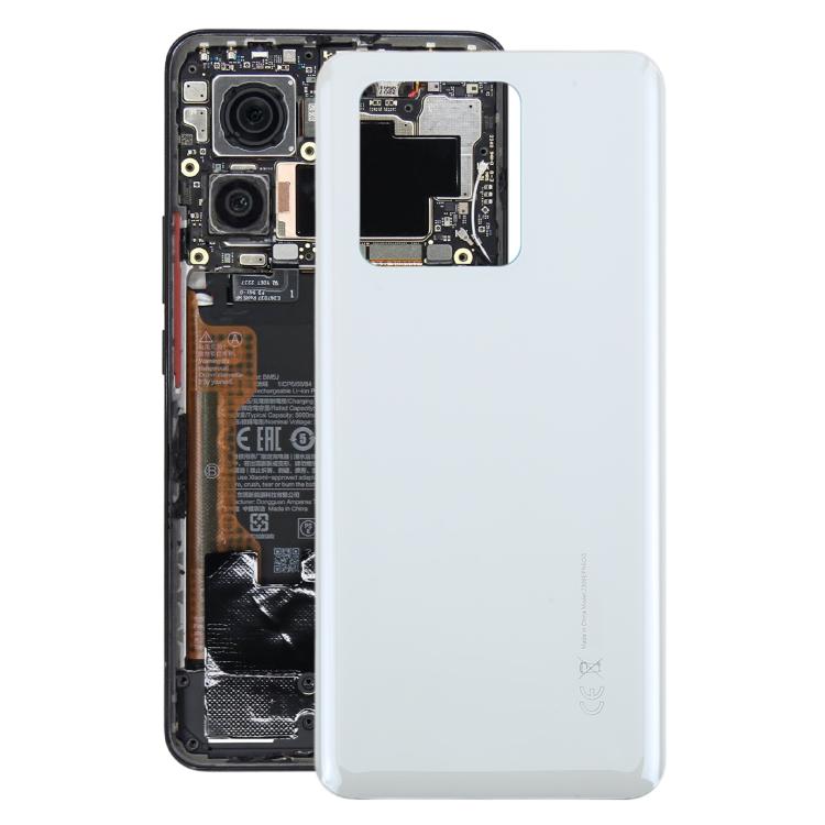 For Xiaomi 13T OEM Battery Back Cover(White) - Back Cover by buy2fix | Online Shopping UK | buy2fix