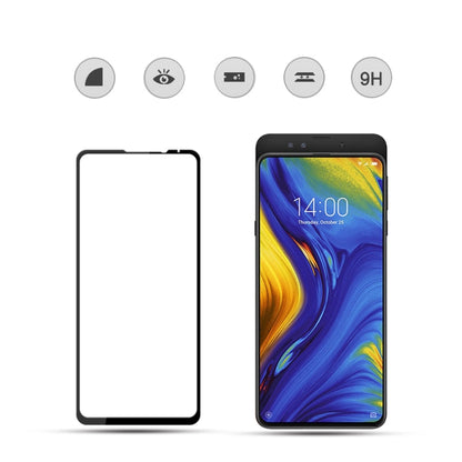 mocolo 0.33mm 9H 3D Full Glue Curved Full Screen Tempered Glass Film for Xiaomi Mi Mix 3 -  by mocolo | Online Shopping UK | buy2fix