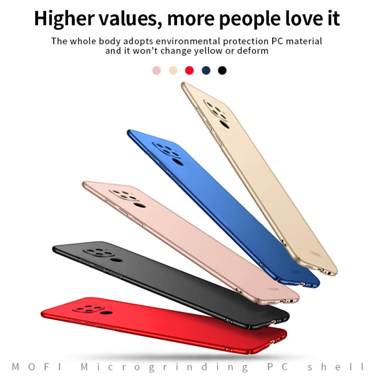 For Xiaomi Redmi 10X 4G MOFI Frosted PC Ultra-thin Hard Case(Rose gold) - Xiaomi Cases by MOFI | Online Shopping UK | buy2fix