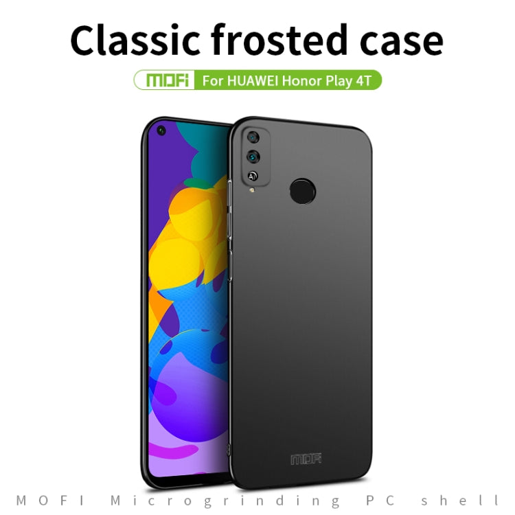 For Huawei Honor Play 4T MOFI Frosted PC Ultra-thin Hard Case(Gold) - Honor Cases by MOFI | Online Shopping UK | buy2fix