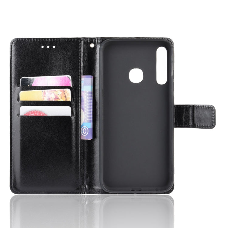 For Infinix Smart 3 Plus / X627 Retro Crazy Horse Texture Horizontal Flip Leather Case , with Holder & Card Slots & Photo Frame(Black) - Infinix Cases by idewei | Online Shopping UK | buy2fix