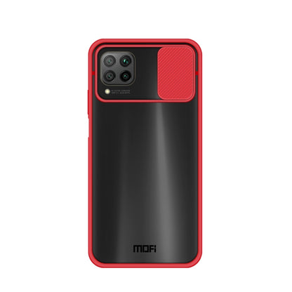 For Huawei P40 lite MOFI Xing Dun Series PC + TPU Anti-peep Waterproof And Anti-drop All-inclusive Protective Shell, Translucent Frosted(Red) - Huawei Cases by MOFI | Online Shopping UK | buy2fix