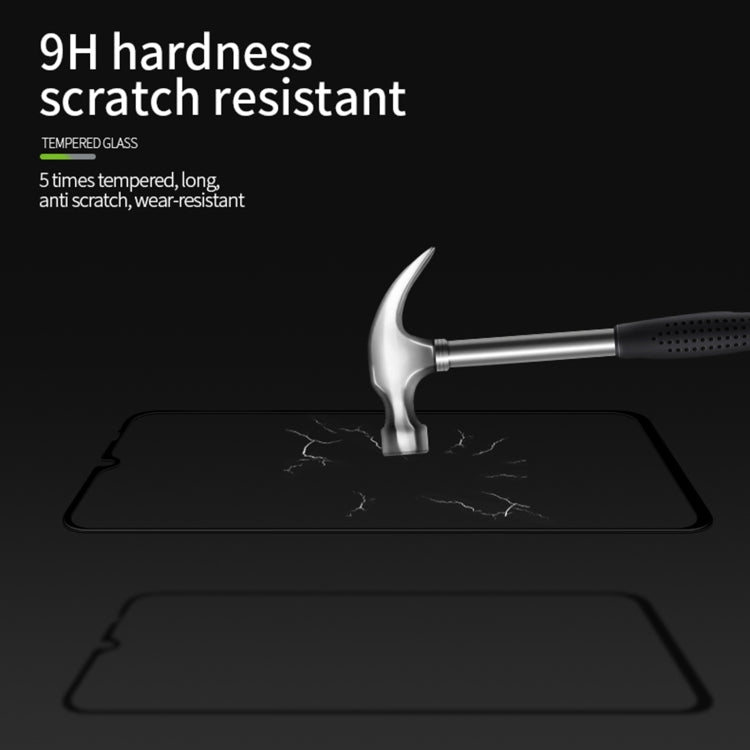 For Xiaomi Poco M3 PINWUYO 9H 3D Curved Full Screen Explosion-proof Tempered Glass Film(Black) -  by PINWUYO | Online Shopping UK | buy2fix