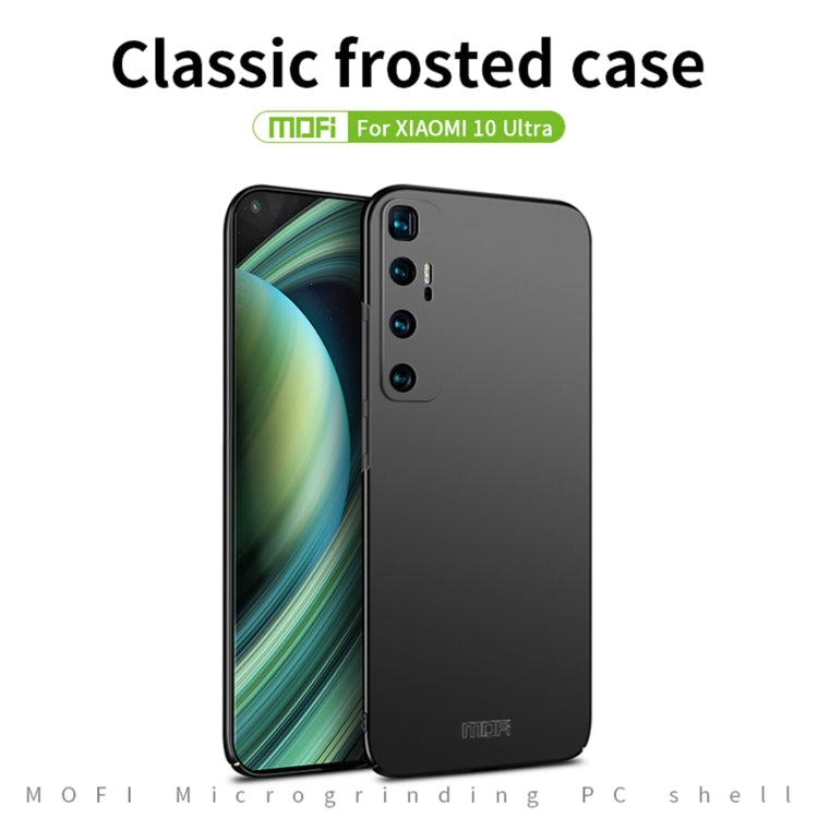 For Xiaomi Mi 10 Ultra MOFI Frosted PC Ultra-thin Hard Case(Gold) - Xiaomi Cases by MOFI | Online Shopping UK | buy2fix