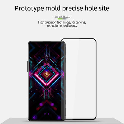 For Xiaomi Redmi K40 Gaming PINWUYO 9H 2.5D Full Screen Tempered Glass Film(Black) -  by PINWUYO | Online Shopping UK | buy2fix