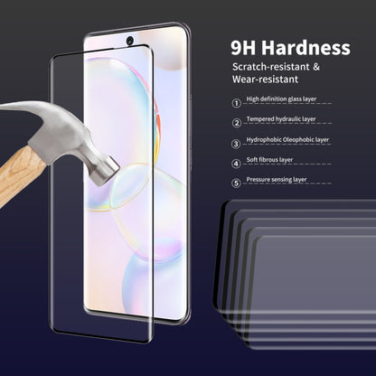 For Honor 50 ENKAY Hat-Prince 3D Curved Explosion-proof Full Coverage Film Heat Bending Tempered Glass Protector - Honor Tempered Glass by ENKAY | Online Shopping UK | buy2fix