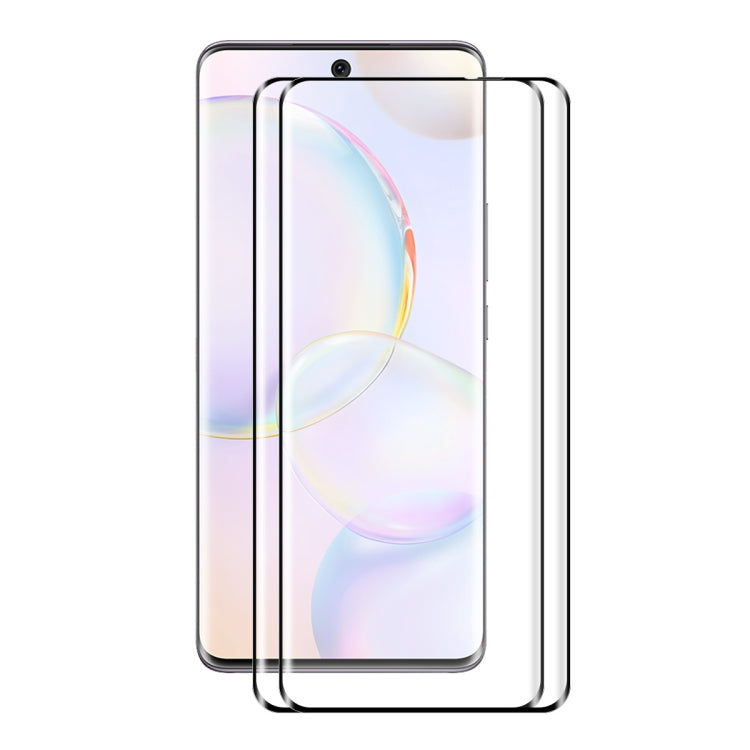 2 PCS For Honor 50 ENKAY 3D Heat Bending Tempered Glass Film - Honor Tempered Glass by ENKAY | Online Shopping UK | buy2fix