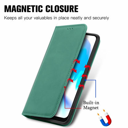 For Blackview A80 / A80s Retro Skin Feel Business Magnetic Horizontal Flip Leather Case with Holder & Card Slots & Wallet & Photo Frame(Green) - More Brand by buy2fix | Online Shopping UK | buy2fix