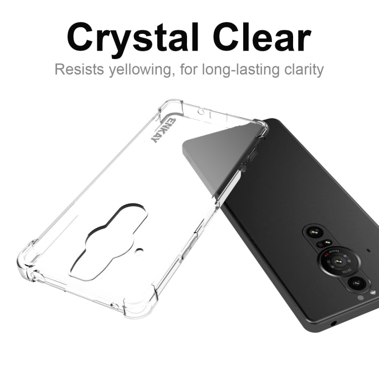 For Sony Xperia Pro-I ENKAY Transparent TPU Shockproof Case - Sony Cases by ENKAY | Online Shopping UK | buy2fix