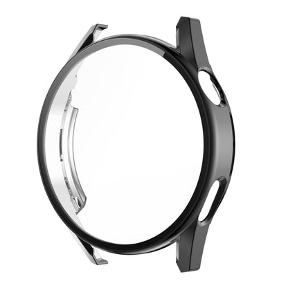 For Huawei Watch GT 3 42mm ENKAY PC Frame + Tempered Glass Protector Composite Case(Black) - Watch Cases by ENKAY | Online Shopping UK | buy2fix