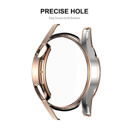 For Huawei Watch GT 3 42mm ENKAY PC Frame + Tempered Glass Protector Composite Case(Rose Gold) - Watch Cases by ENKAY | Online Shopping UK | buy2fix