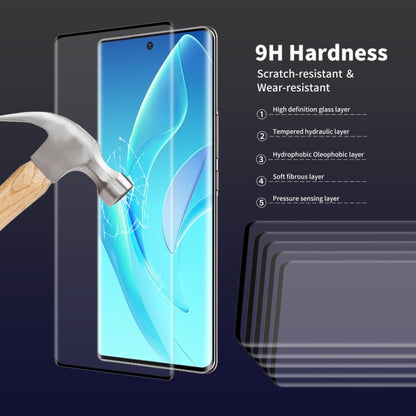 1 PCS For Honor 60 Pro ENKAY 3D Hot Bending Explosion-proof Full Tempered Glass Film - Honor Tempered Glass by ENKAY | Online Shopping UK | buy2fix