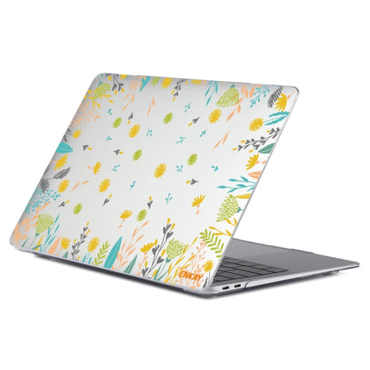 ENKAY Flower Series Pattern Laotop Protective Crystal Case For MacBook Pro 13.3 inch A2251 / A2289 / A2338 2020(Dandelion) - MacBook Pro Cases by ENKAY | Online Shopping UK | buy2fix