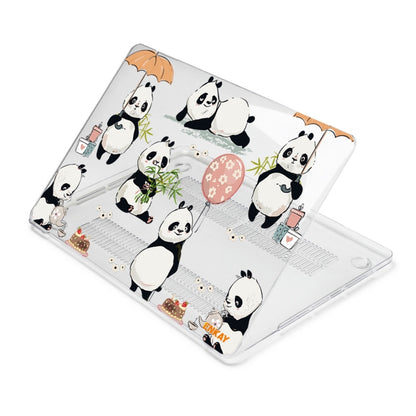 ENKAY Animal Series Pattern Laotop Protective Crystal Case For MacBook Pro 13.3 inch A2251 / A2289 / A2338 2020(Panda) - MacBook Pro Cases by ENKAY | Online Shopping UK | buy2fix