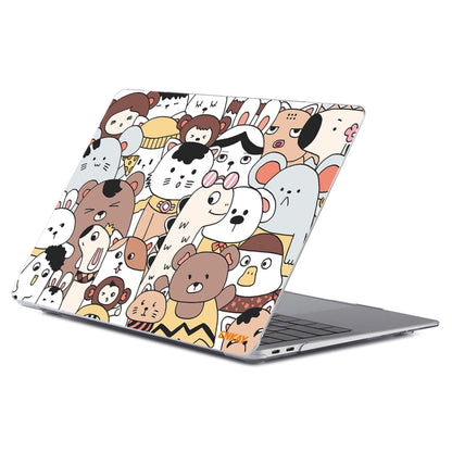 ENKAY Animal Series Pattern Laotop Protective Crystal Case For MacBook Pro 16.2 inch A2485 2021/A2880 2023(Animals No.1) - MacBook Pro Cases by ENKAY | Online Shopping UK | buy2fix